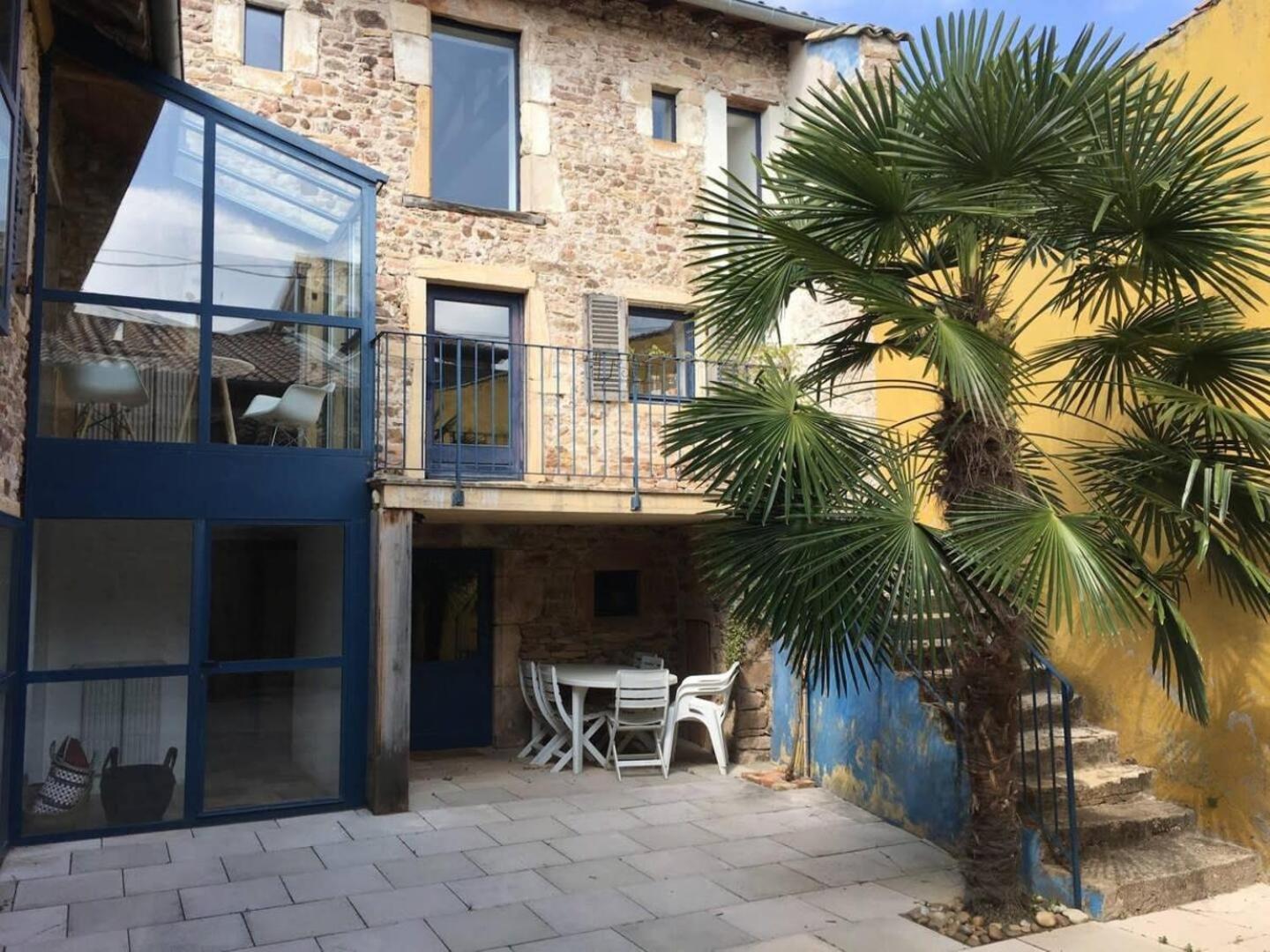 Lumineuse Et Spacieuse Maison Style Loft Saint-Amour-Bellevue Bagian luar foto